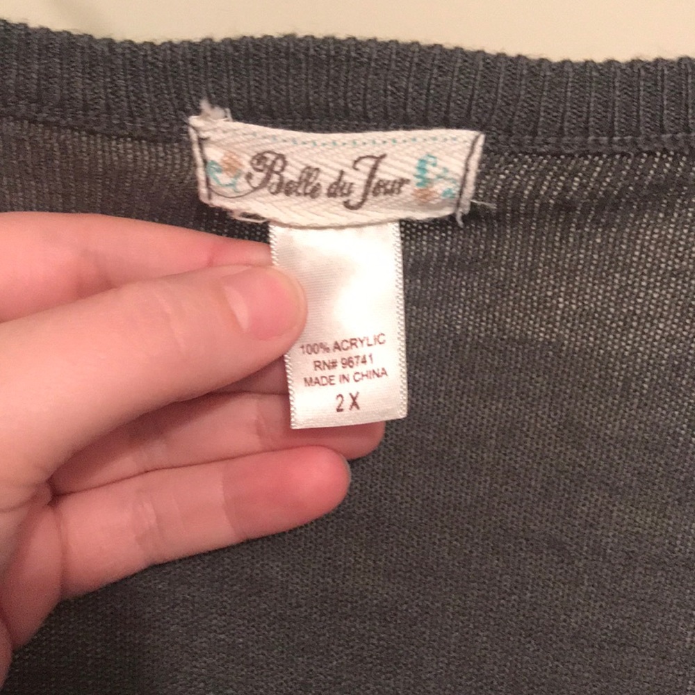 Gray sweater - Picture 2 of 4